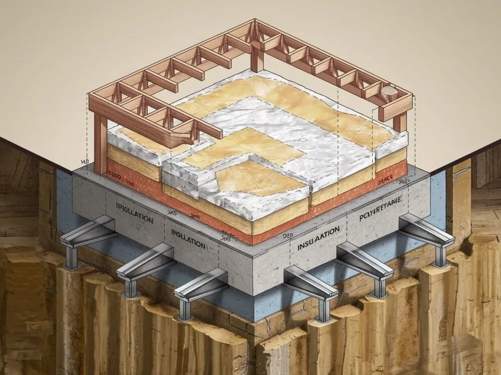 Jak głęboko ocieplać fundamenty, aby uniknąć strat ciepła?