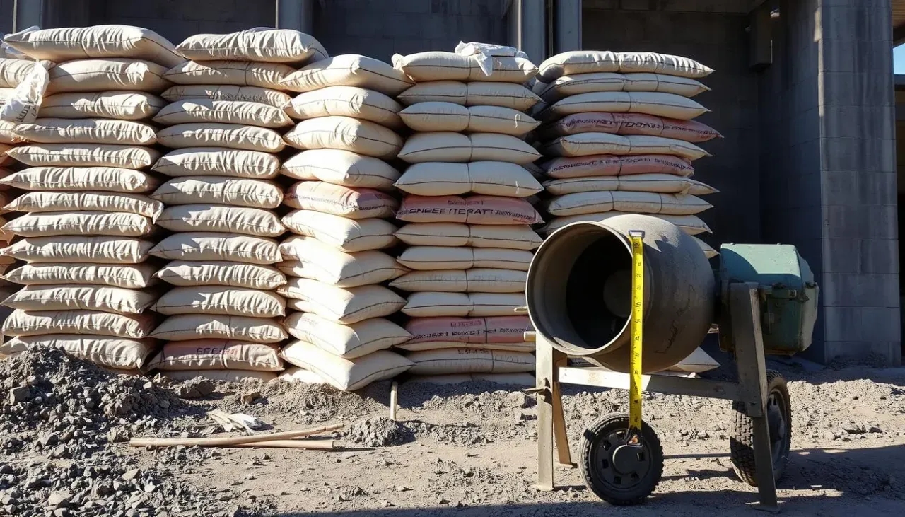 Ile cementu na betoniarkę 250l? Sprawdź idealne proporcje!