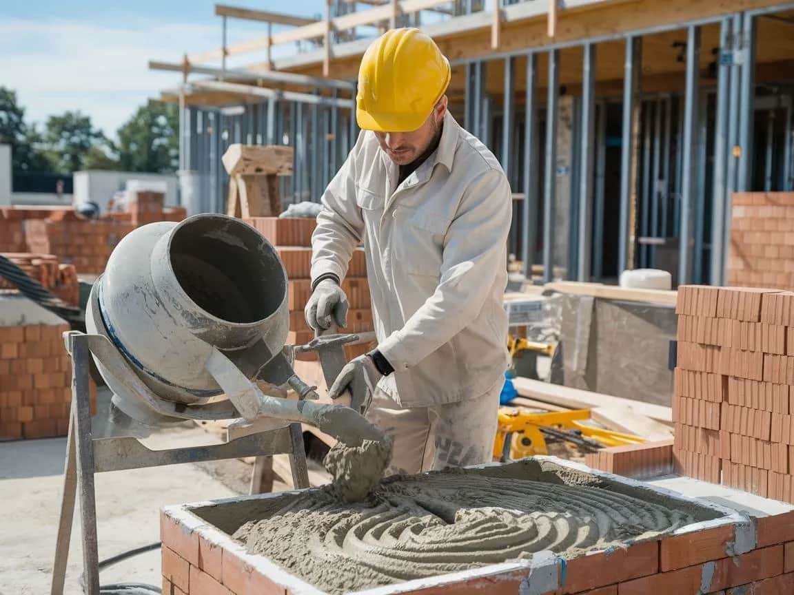 Jak zrobić zaprawę murarską w betoniarce – uniknij najczęstszych błędów