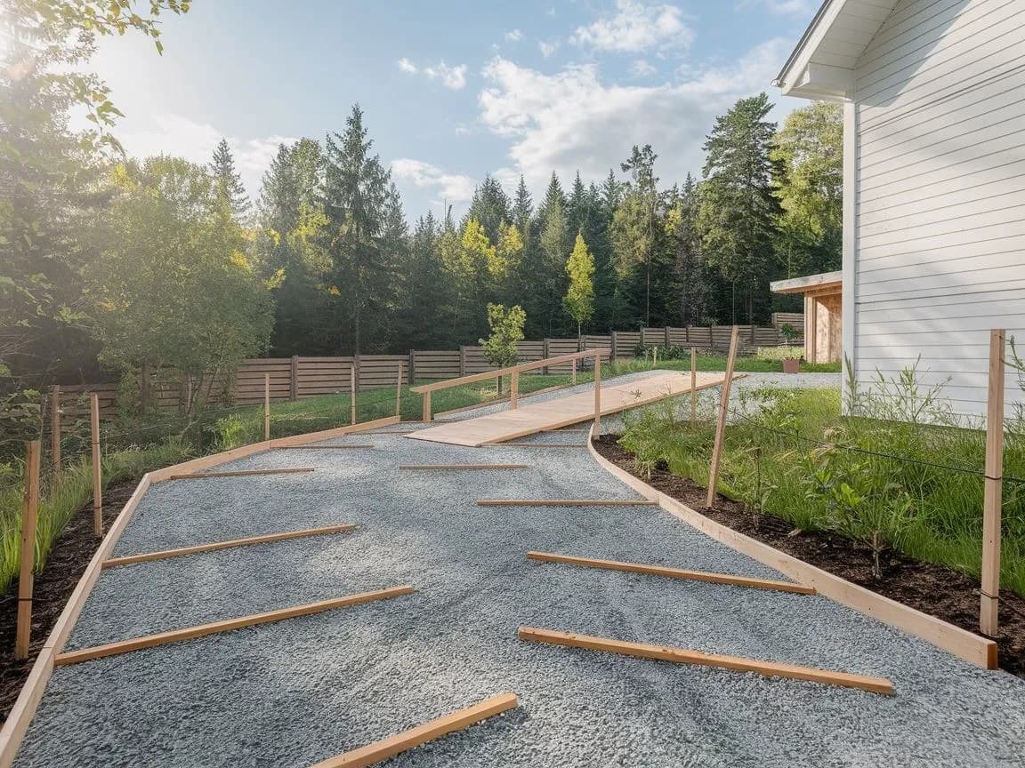 Jak zrobić podjazd z kruszywa - uniknij najczęstszych błędów przy budowie