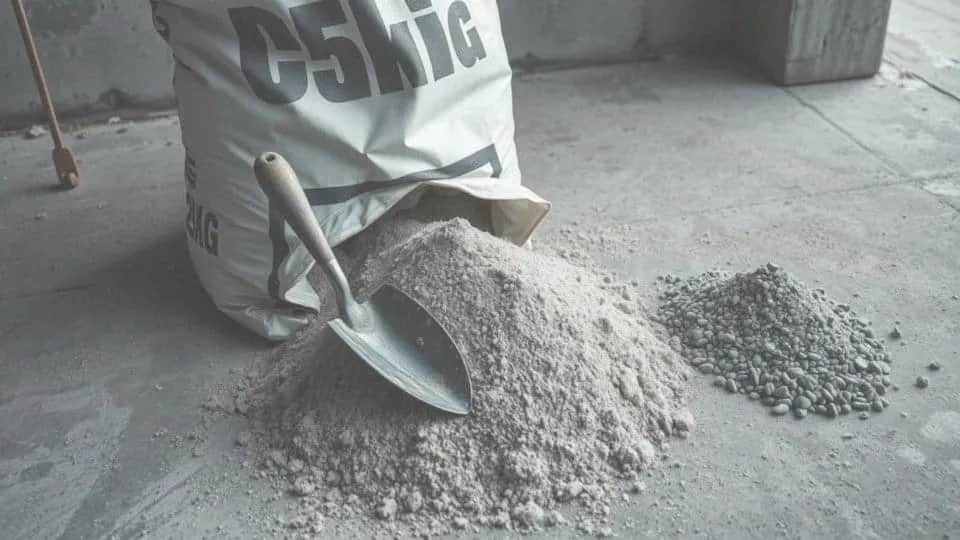 Ile piasku i żwiru na worek cementu? Sprawdź niezbędne proporcje