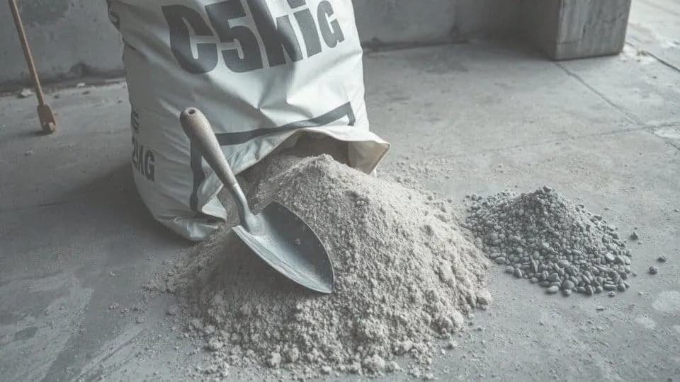 Ile piasku i żwiru na worek cementu? Sprawdź niezbędne proporcje